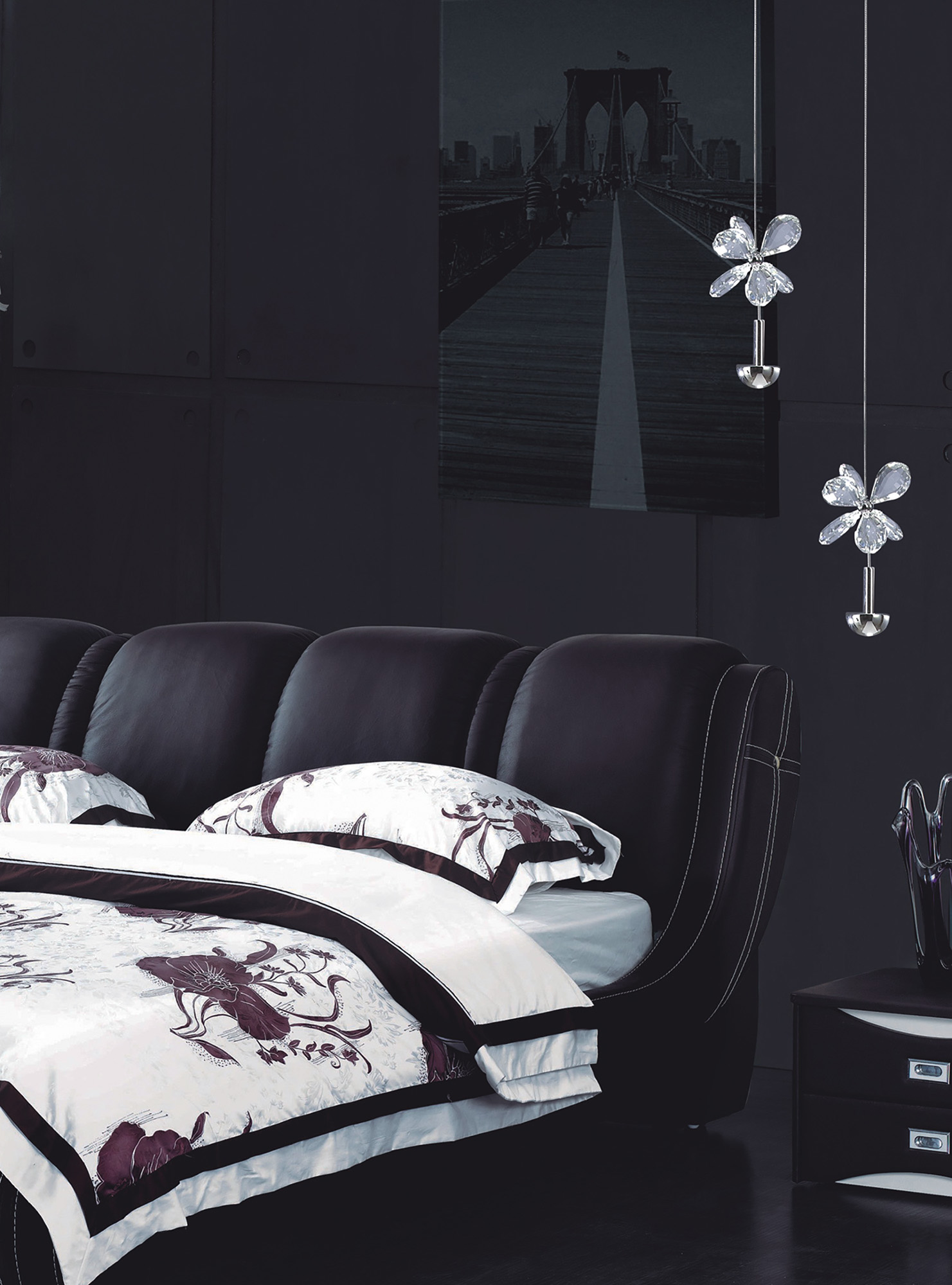 Aviva Crystal Ceiling Lights Diyas Single Crystal Pendants Aviva Crystal Ceiling Lights Diyas Single Crystal Pendants